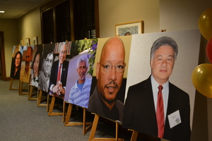 Row of Alumni Portraits