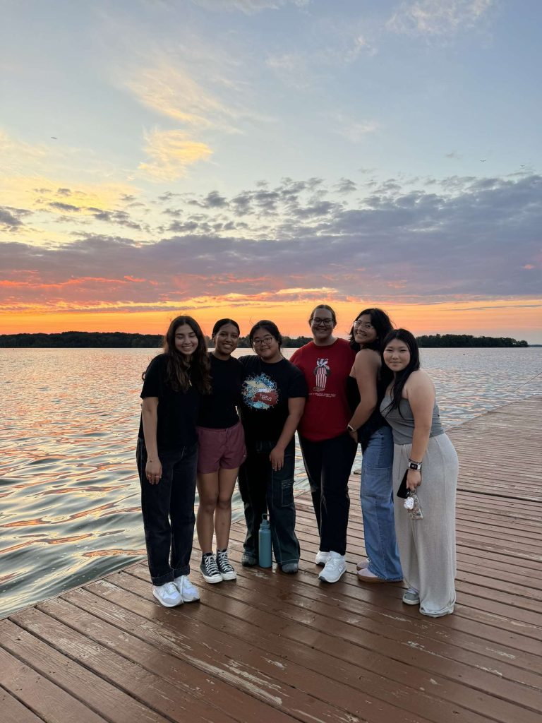 Group of STEM Catalyst Students by Lake Mendota